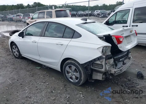 2017 Chevrolet Cruze Ls Auto из США, поврежденный, VIN 1G1BC5SM0H7161490